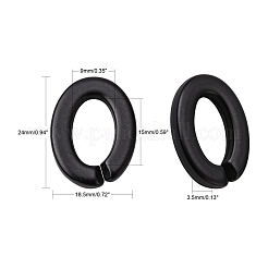 Непрозрачные акриловые кольца OACR-S021-27A-C01