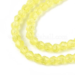 Прозрачные стеклянные бусины&nbsp;GLAA-H021-03-23