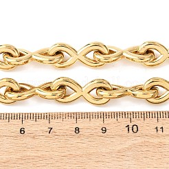 Цепочка-подвеска в виде знака бесконечности из нержавеющей стали 304 для женщин и мужчин&nbsp;NJEW-F363-04G