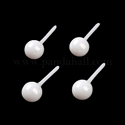 Boucles d'oreilles en céramique de zircone biocéramique hypoallergénique&nbsp;EJEW-Z023-13G
