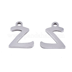 Breloques en acier inoxydable 201 anti-ternissement&nbsp;X-STAS-T044-217P-Z