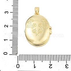 Подвески латуни медальон KK-H206-01G-01