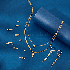 30 шт. 6 стиля 304 с 201 подвеской из нержавеющей стали FIND-UN0004-30