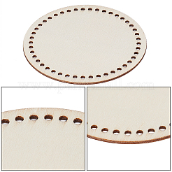 3 комплект из 3 деревянных донышек для корзин DIY-GF0004-75