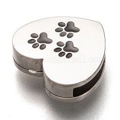 Charms scorrevoli in acciaio inossidabile 304&nbsp;STAS-P270-02P-01