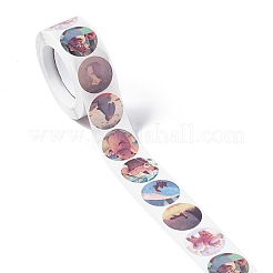 8 узор осенняя тематическая бумага спасибо подарочные наклейки в рулонах STIC-E001-02