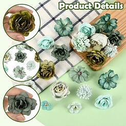 60 Stück Stoffblume&nbsp;DIY-SP0005-73A