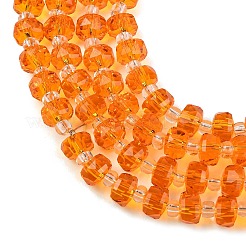 Прозрачные стеклянные бусины&nbsp;GLAA-P076-01A-06