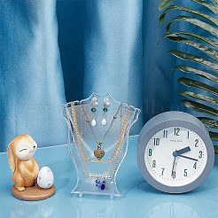 Display mit Plastikhalskettenanhänger&nbsp;AJEW-WH0245-22