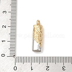 304ステンレスペンダント  文字  イオンプレーティング（ip）  文字I  21.5x6.5x4.5mm  穴：2.5mm&nbsp;STAS-Z170-01GP-I