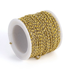 Латунная цепочка из бисера ручной работы CHC-G011-08P-01