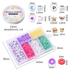 Набор для изготовления браслетов из бисера из полимерной глины своими руками DIY-YW0004-39A