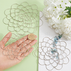 3 шт. 3 крышки для цветочных композиций из нержавеющей стали 201 FIND-WH0260-29