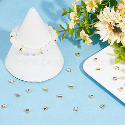 100 шт. латунные наконечники для шнура KK-CN0002-60