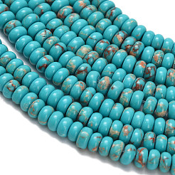 Синтетические имперские нитки из бисера яшмы&nbsp;G-Z110-B04-2x4mm-07