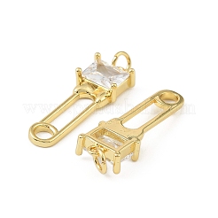 Латунные микро проложить кубического циркония подвески&nbsp;KK-H527-30G