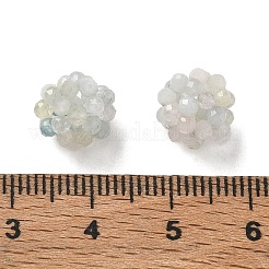 Cuentas tejidas de morganita natural&nbsp;GG-CBA2E9C-F31-02