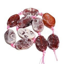 Naturelles feu crépitent agate perles brins&nbsp;GG-CBAE0EB-04B