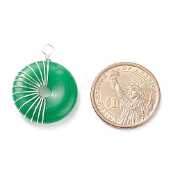Natürliche Malaysische Jade-Anhänger&nbsp;PALLOY-JF01489-02