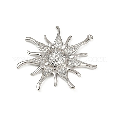 Латунные микро проложить кубического циркония подвески&nbsp;KK-M322-47B-P