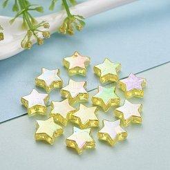 Экологичные прозрачные акриловые бусины&nbsp;TACR-YW0001-01C