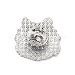 Эмалированная булавка с латунными защелками-бабочками JEWB-A006-06G