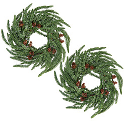 Гибкий клей pe рождественский венок AJEW-WH20060-20