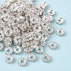 Латунные бусины разделители для поставки стразов&nbsp;X-RB-A014-L6mm-01S