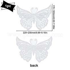 Nähen Sie auf Pailletten-Polyester-Kleidungsflicken&nbsp;DIY-WH0258-32