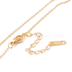 Женское ожерелье с подвеской в виде солнца из нержавеющей стали 304 с ионным покрытием (IP) NJEW-F292-05G