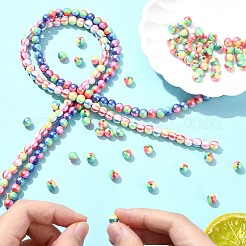 3 прядь бусины из полимерной глины ручной работы&nbsp;CLAY-CJ0002-01