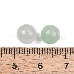 天然ミャンマー翡翠 ビルマ翡翠ビーズ  染め  スムーズなラウンド  甘露  8mm  穴：1.2mm&nbsp;GG-CBAC08B-05C-02