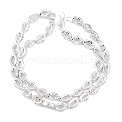 Гальванические нити из синтетических немагнитных гематитовых бусин G-C156-05S