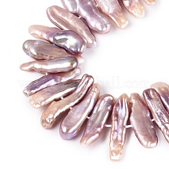 Cuentas de perlas de keshi barroco natural&nbsp;PEAR-S020-H12C