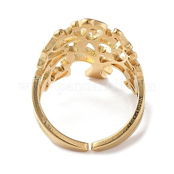 201 открытое кольцо-манжета из нержавеющей стали для женщин&nbsp;RJEW-M020-08G-1