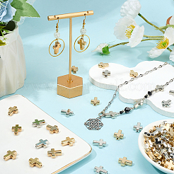 300шт 2 цвета пластиковые бусины ccb&nbsp;FIND-SP0003-30