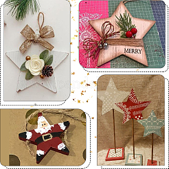 50шт вырезы из дерева&nbsp;DIY-SP0004-64A-01