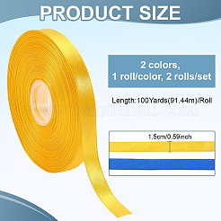 2 Rollen 2 Farben Polyesterband&nbsp;OCOR-PH0007-50