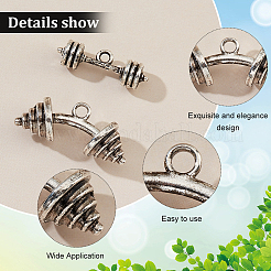 40 шт. 2 подвески из сплава в тибетском стиле&nbsp;FIND-DC0002-02