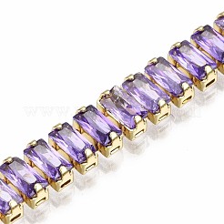 Bracelet de tennis classique en zircone cubique&nbsp;ZIRC-S067-073E-NF