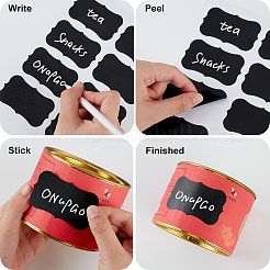 Пустые самоклеящиеся наклейки для доски из пвх DIY-WH0349-205A