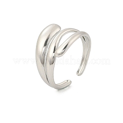 Кольца-манжеты из нержавеющей стали 304 для женщин RJEW-G338-21P