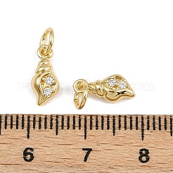 Латунные микро проложить кубического циркония подвески KK-A269-02B-G