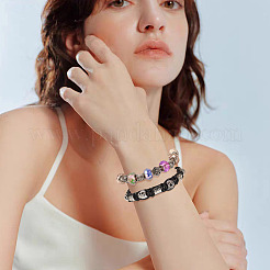 100шт 10 стиля европейские бусины из сплава в тибетском стиле&nbsp;FIND-PJ0001-36