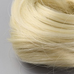 Hochtemperaturfaser kurzes lockiges Haarpuppenperückenhaar&nbsp;DIY-WH0502-93G