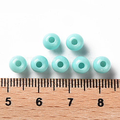 Opake Legierung Perlen&nbsp;MACR-S370-C6mm-SS2107