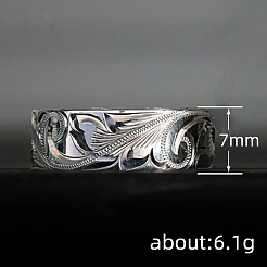 Кольца из латуни с рельефным узором в виде виноградной лозы для женщин&nbsp;FS-WGD177A-04