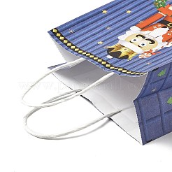 Рождественские щелкунчики крафт-бумажные пакеты ABAG-B006-03D