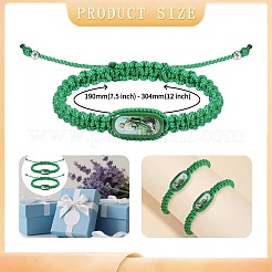 Плетеные браслеты из хлопкового шнура&nbsp;FS-WG5D436-01