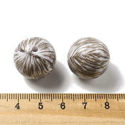 Печать непрозрачных акриловых бусин&nbsp;OACR-H049-01A